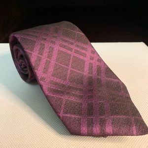 Burberry men’s silk tie